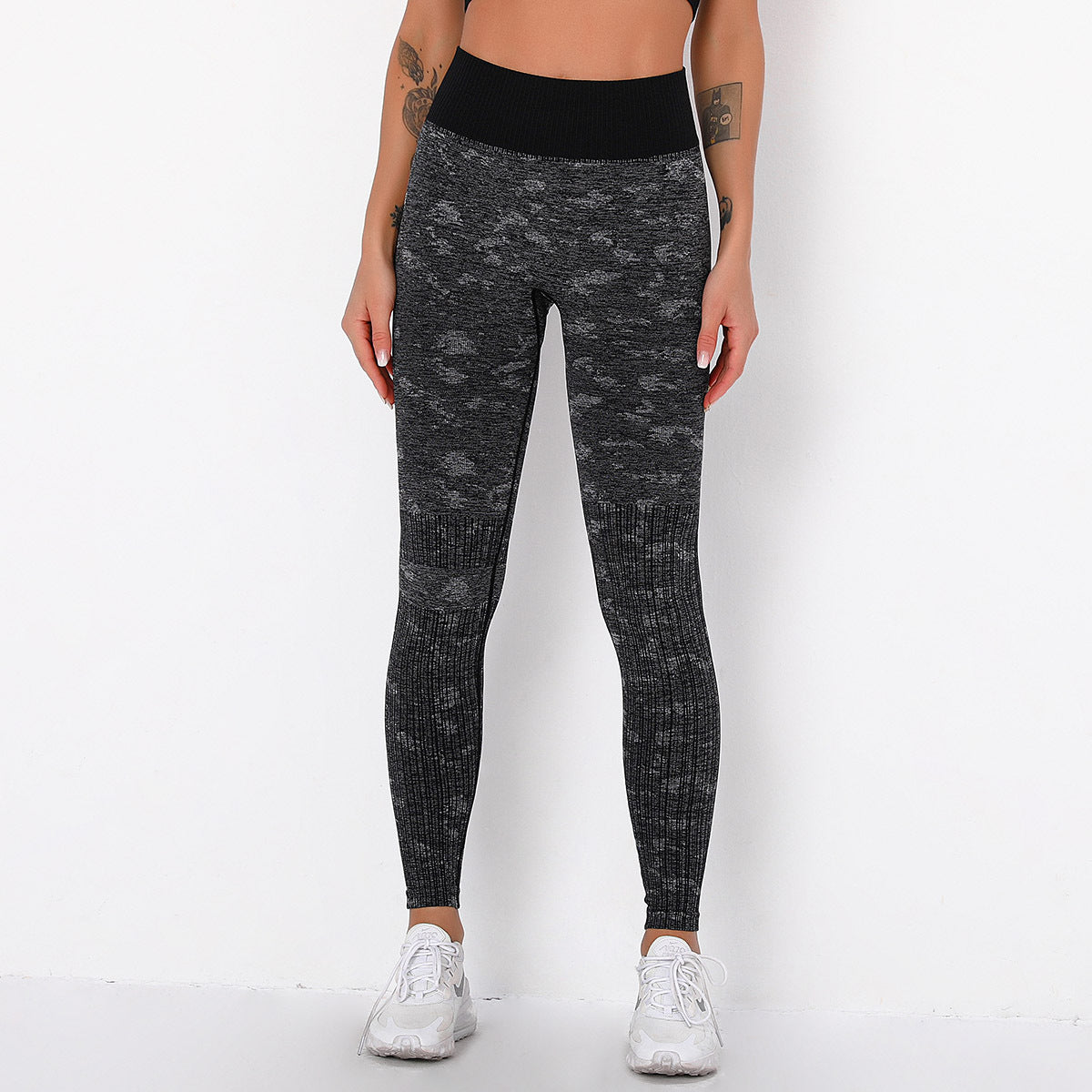 Seamless Quick-drying Striped Yoga Fitness Pants Seamless Quick-drying Striped Yoga Fitness Pants